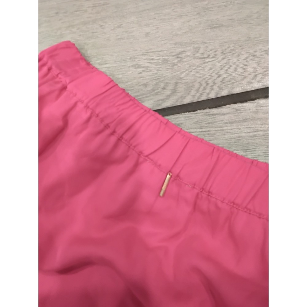 MISA Los Angeles Pink Floral Cutout Maxi Skirt Size Small Elastic Waist - Picture 6 of 7